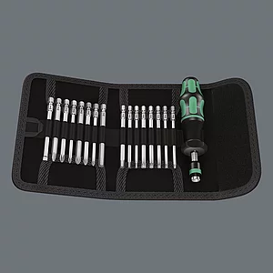 WERA Drehmoment-Schraubendreher KK 60 Torque 1,2-3,0 Nm 17-teilig