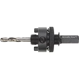 BOHRCRAFT Lochsägenschaft AS33 m. Zentrierbohrer f. Lochsäge 32-210 mm
