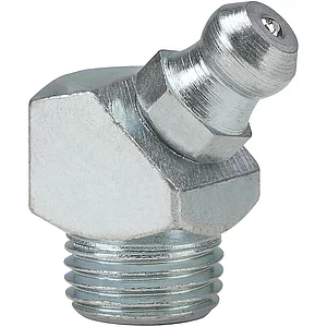 Kegelkopf (Hydraulik) Schmiernippel 45º Winkel H2 Gewinde Größe M6 x 1