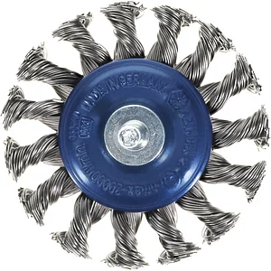 OSBORN Rundbürste mit Schaft 75 x 12 x 6 mm Stahldraht gezopft