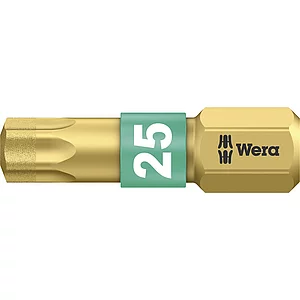 WERA Diamant-Bit-Einsatz 867/1BDC 1/4"sechskant TX 25/25 mm Torx®