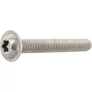 ISO7380-2 M 8x 8 TX40 Edelstahl A2 Linsenschraube Innensechsrund, Vollgewinde