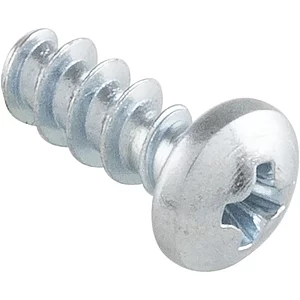 PT-Schraube Halbrundkopf WN1412 KA25 2,5x 5 Ph-KS - verzinkt-blau