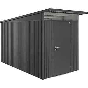 BIOHORT Gerätehaus AvantGarde A4 dunkelgrau-metallic