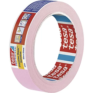 TESA Präzisionskrepp Sensitive 4333 hellrosa 25mm x 50 Meter