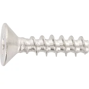 Thermoplastschraube Senkkopf 3.0x12 Edelstahl A2