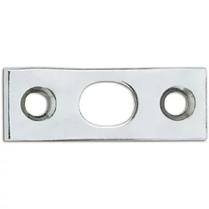 Türkantriegel-Schließblech, 40 x 15 x 2 mm, verzinkt