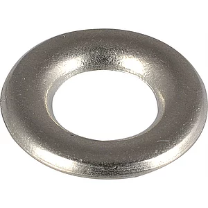 Gegenöse Eisen-vernickelt 10mm