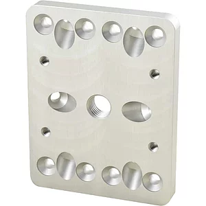 PITZL ISO-Connect 83300.0200 - Universalanschluss Uni 2 - Stahl ZiNiP