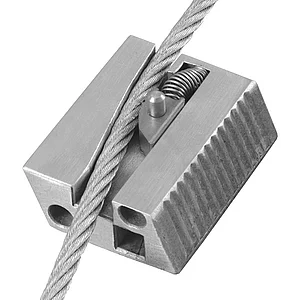 DÖRNER + HELMER Ruck-Zuck Drahtseilschloss 3mm vz SB-1