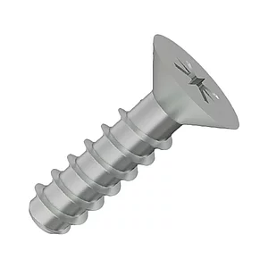 Senkblechschrauben mit Zapfen DIN7982F 4.2x 19 PZ verzinkt