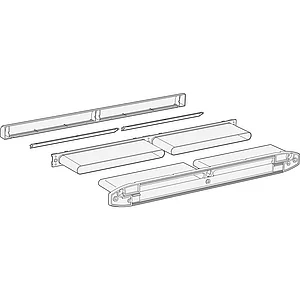 SIEGENIA Kanal-Set für Fensterlüfter Aeromat midi HY, Kunststoff weiß RAL9016