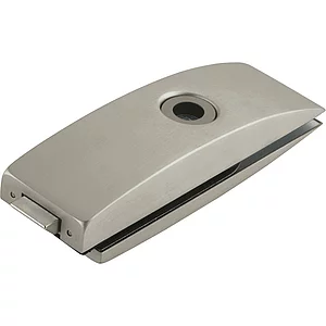 Schloss Studio ARCOS unversperrbar, Glas 8 mm, Edelstahl-Effekt (24.200)