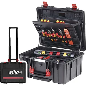 WIHA Werkzeugkoffer Elektro-Set XL 2 Trolley 60-teilig