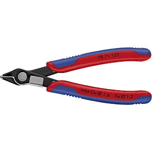 KNIPEX Elektronik-Seitenschneider Super Knips® 7871 DIN 9654 Form 7, L=125 mm