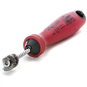 LESSMANN Fittingsbürste für Innenreinigung 12 x 150 mm rostfreier Stahldraht