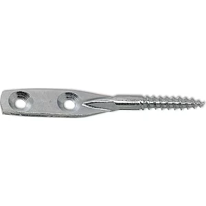 Blattschraube mit Holzgewinde 5.2x95 verzinkt-blau