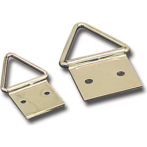 Klappöse 13x19 Stahl vermessingt