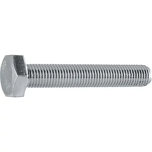 DIN961 8.8 M10x1.25x 35 verzinkt 6kt-Feingewindeschrauben ohne Schaft