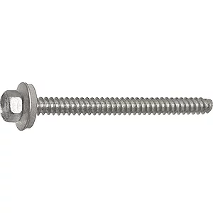 Fassadenbauschraube stumpf 6.3x 32 verzinkt mit Neoprendichtscheibe ø 16 mm