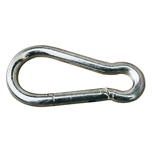 Feuerwehr-Karabiner verzinkt ähnl. DIN5299C 6/ 60