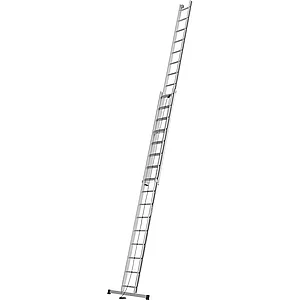 ALU-PRO Seilzugleiter 2 x 16 Sprossen Type 70051 Länge=4,58/7,66 m