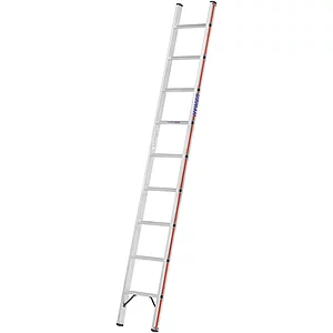 HYMER Alu-Anlegeleiter Type 6011 Sprossen=9 Länge=2,72 m