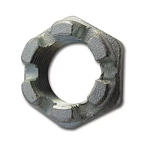 DIN937/17H M24x1.5 verzinkt Kronenmutter mit Feingewinde flache Form