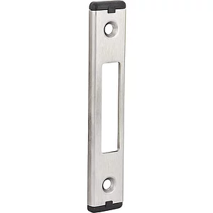 WSS Schließblech gerade U-förmig, 120 x 24 x 6 mm, einseitig versetzt, Edelstahl