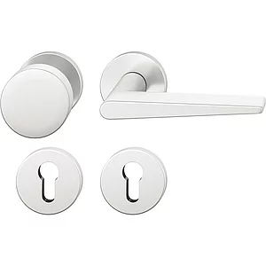 FSB Wechselgarnitur 12 1005 ASL auf Rosette PZ, Aluminium silber eloxiert