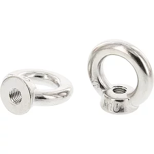 Ringmutter DIN582 M27 Edelstahl A4 mit CE Kennzeichen