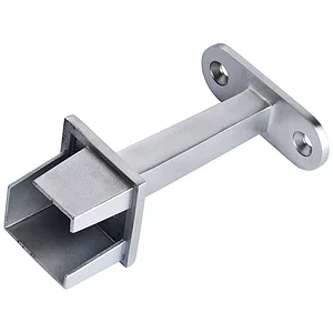 CROSO Handlaufträger für Vierkantrohr 40 x 40 x 2,0 mm, Edelstahl V2A