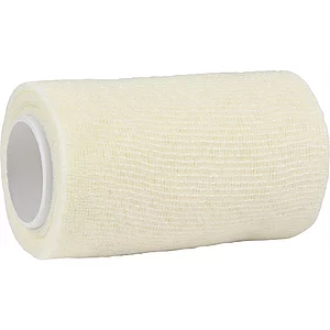 LEINA Kohäsive Fixierbinde selbsthaftend weiß 8 cm breit 4 m lang