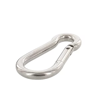 Feuerwehrkarabiner 8X80 Edelstahl A4