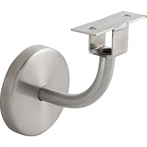 IAM DESIGN Handlaufträger für LED Beleuchtung, rund, Edelstahl