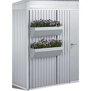 BIOHORT FloraBoard silber-metallic