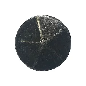 HALCÖ Abdeckzierkappe ø25, verzinkt schwarz hell passiviert