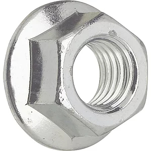 Sechskant-Ripp-Mutter Kl.10 M16 zinklamellenbeschichtet