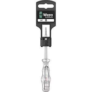 WERA VDE-Spannungsprüfer 247 SB mit Clip 3.0 x 70 mm Schlitz