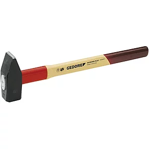 GEDORE Sicherheits Vorschlaghammer 609H Rotband Plus 5000 g Hickory Stiel 800 mm