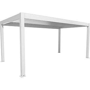 BIOHORT Pergola Gr. 5,5 x 3 weiß/silber