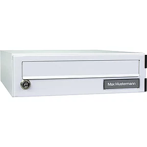 BURG Hausbrieffach eBoxx A 625, Breite 380, Höhe 115 mm, weiß