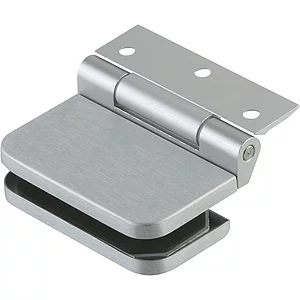 DORMA-Glas Türband m.Rahmenteil Junior Office 12.090,Glas 8-10mm,silber eloxiert