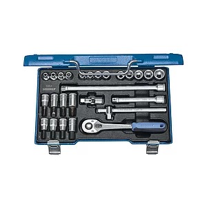 GEDORE Steckschlüssel-Satz 30IMU-10 3/8"vierkant mit Umschaltknarre 26-teilig