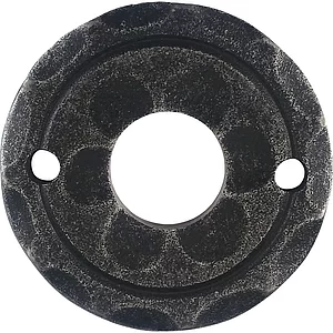 HALCÖ Drückerrosette SILL, ø 50 mm, verzinkt schwarz passiviert