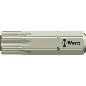 WERA Bit-Einsatz Edelstahl 3867/1TS 1/4"sechskant TX40/25 mm Torx®