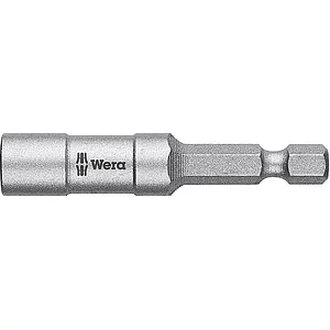 WERA Universal Bithalter 890/4/1 mit Sprengring 1/4"sechskant Länge 57 mm