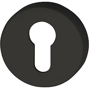 HEWI Zylinderrosette 306.23 FS tiefschwarz