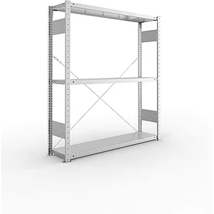 META Steck-Grundregal 1500 x 1300 x 300 mm 3 Fachböden 230 kg