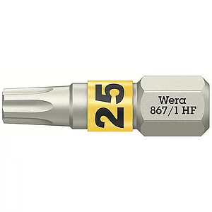 WERA Bit-Einsatz 867/1 HF 1/4" sechskant TX 25/25 mm Torx®